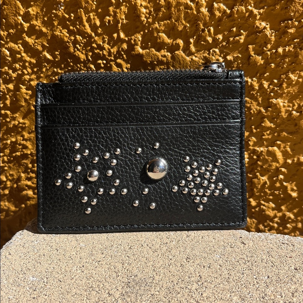 Authentic Aimee K Mini Card Leather Wallet